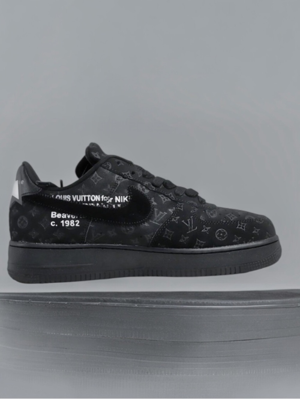 Louis Vuitton Black Monogram Athletic Sneaker - Picture 3 of 14